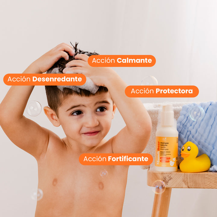 Champú Delicado Baby & Kids - Desenredante, Nutritivo, Calmante | Eco Bio Boutique