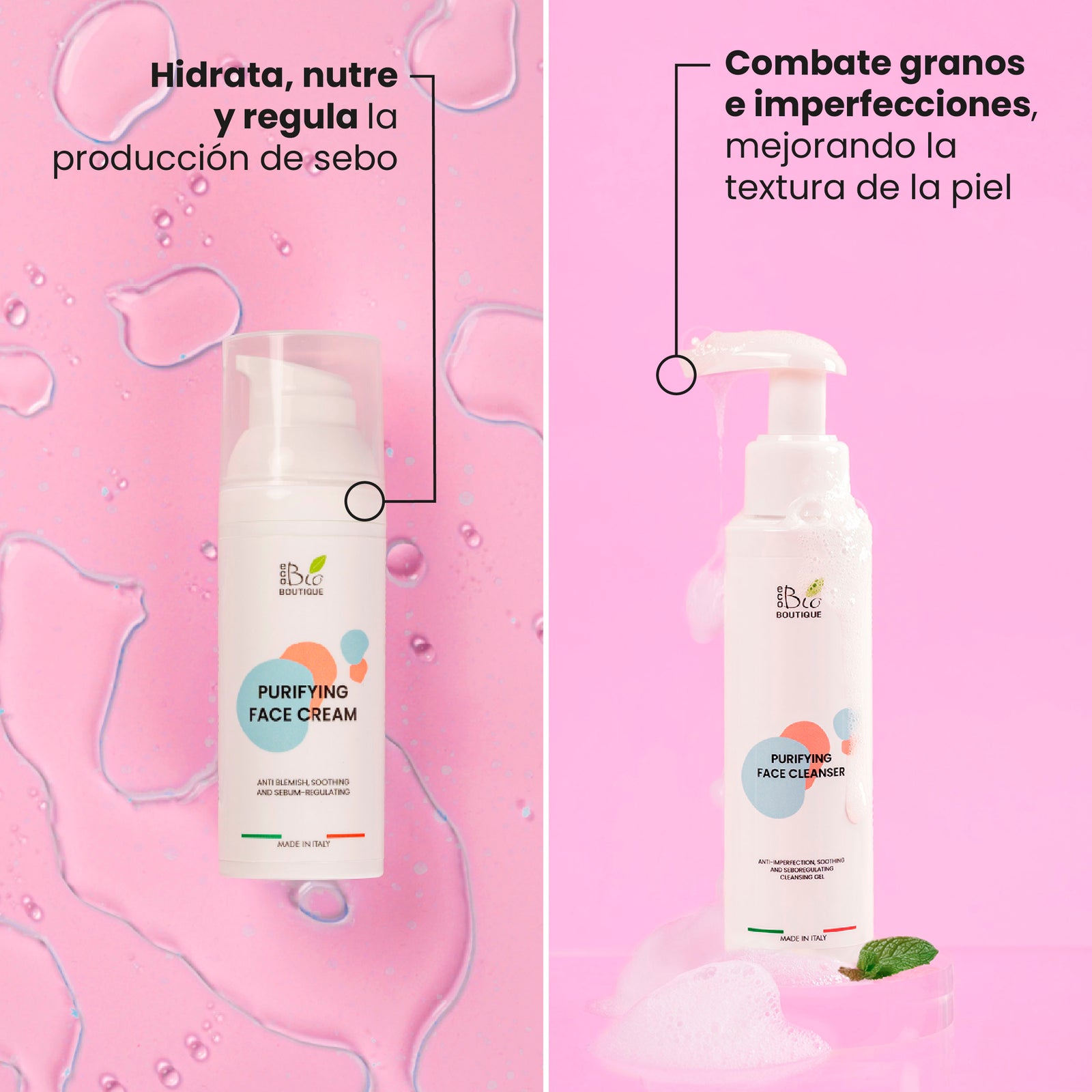 Set Skincare Anti Granos e Imperfecciones | Eco Bio Boutique