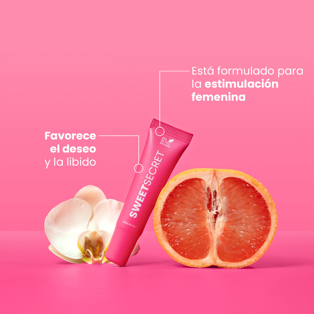 Sweet Secret - Gel Estimulante Íntimo Mujer | Eco Bio Boutique